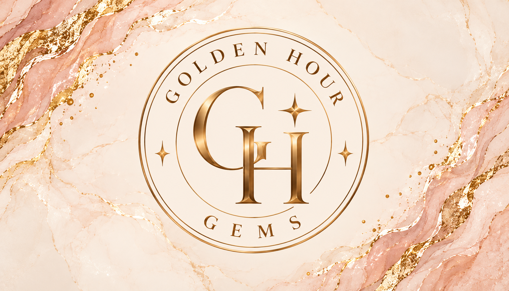 Golden Hour Gems monogram
